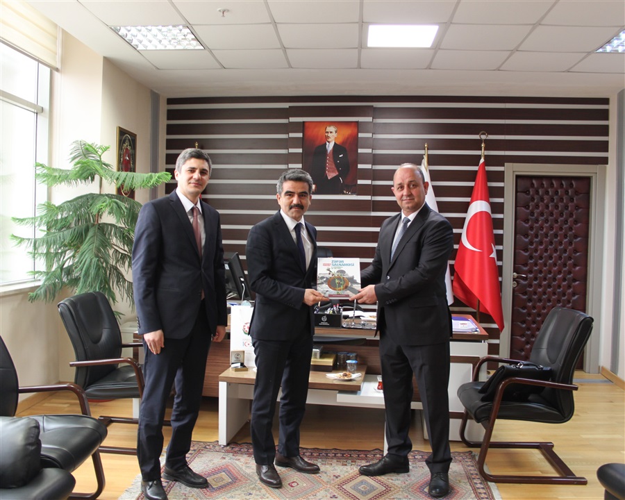 Azerbaycan Cumhuriyeti Ankara Büyükelçiliği Ticaret ve Ekonomi Müsteşarı ile Gümrük Ataşesi’nin ziyareti